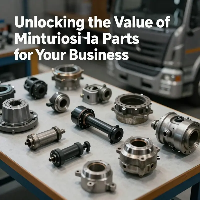 Diverse range of Mitsubishi Fuso truck parts highlighting their importance in maintaining vehicle efficiency.