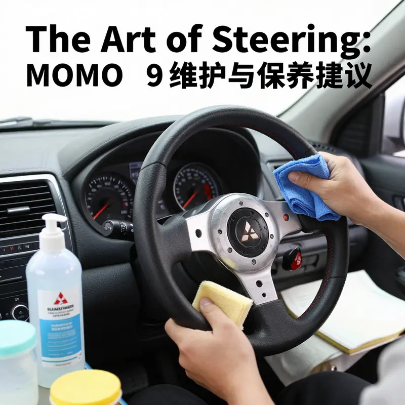 The premium MOMO Alcantara steering wheel exemplifies quality and style in Mitsubishi Lancer Evolution models.