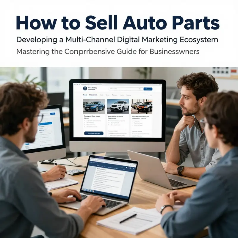 An automotive technician enhances product knowledge through hands-on training, crucial for effective auto parts sales.