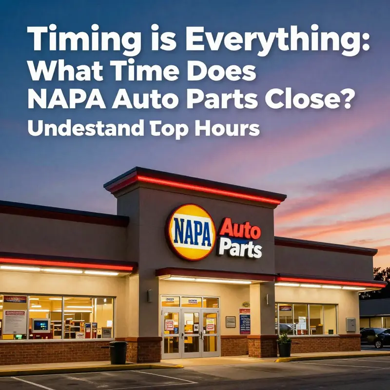 A welcoming exterior of a NAPA Auto Parts store, highlighting its accessibility and visibility.