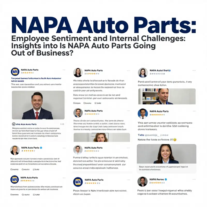 The vibrant atmosphere of a NAPA Auto Parts store indicates a functioning business.