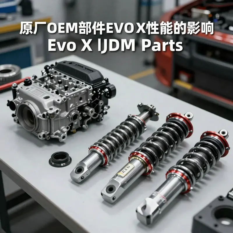 Genuine Mitsubishi OEM parts ready for installation, highlighting their quality and performance-enhancing capabilities.
