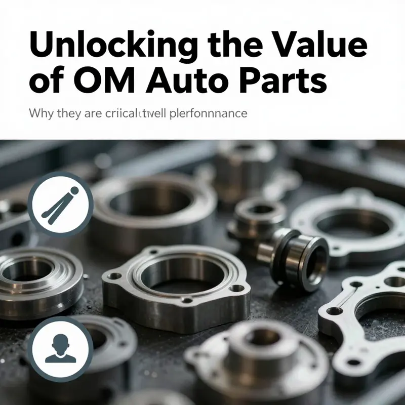 Illustration of OEM parts in vehicle assembly, showcasing their integral role in manufacturing.