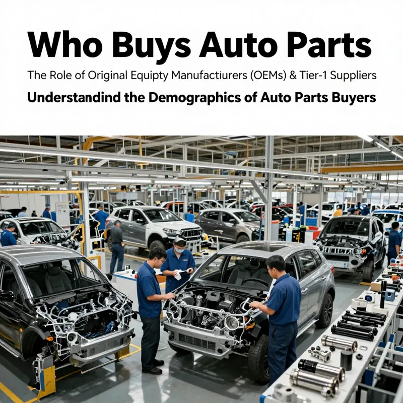 Inside an automotive factory where OEMs collaborate with Tier-1 suppliers to manufacture vehicles.