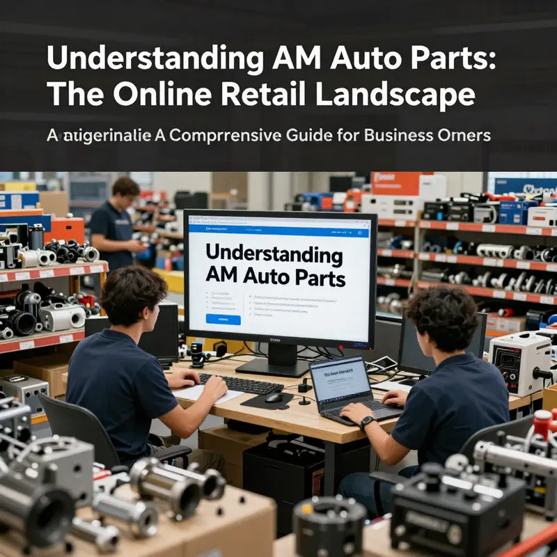 A vibrant snapshot of an online auto parts retail environment.