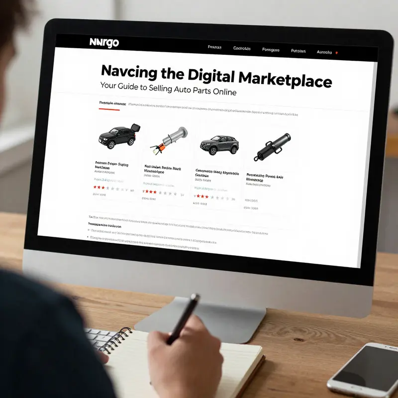 Exploring various platforms for selling auto parts online.