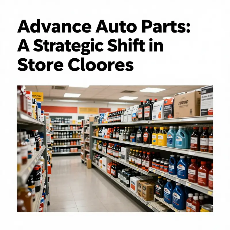 An image depicting an efficiently organized auto parts retail space, embodying the principles of strategic optimization.