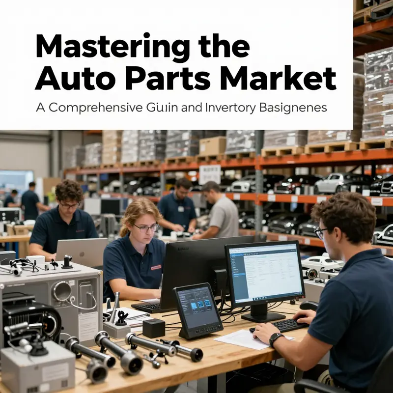An automotive technician enhances product knowledge through hands-on training, crucial for effective auto parts sales.