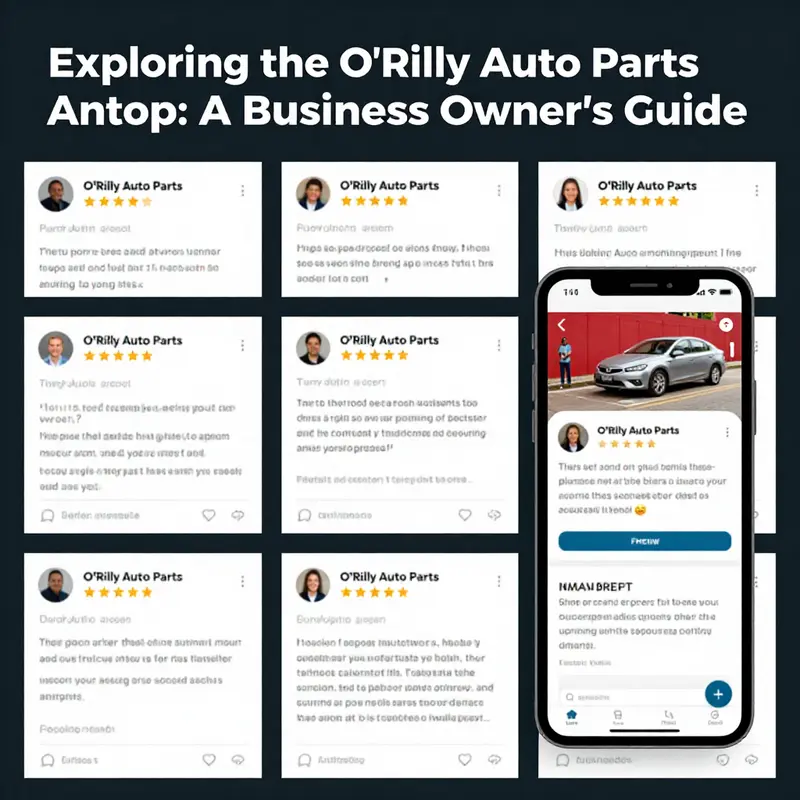 An overview of the prominent features and functionalities of the O’Reilly Auto Parts Android app.