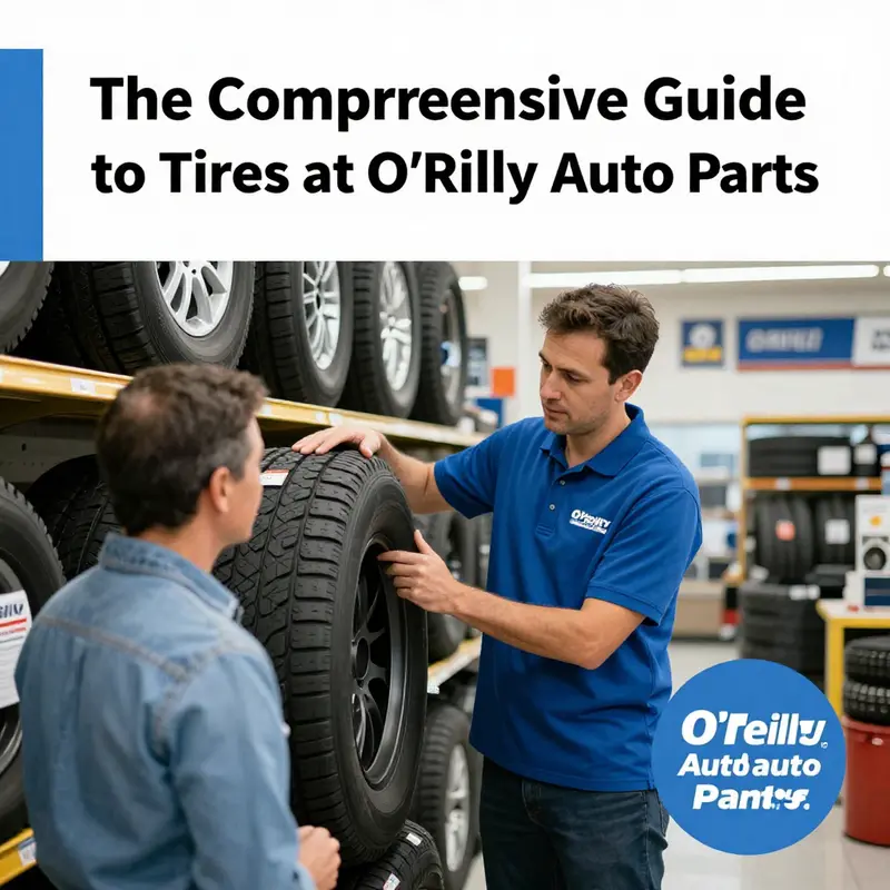 A comprehensive selection of tires available at O’Reilly Auto Parts, catering to various vehicle models.