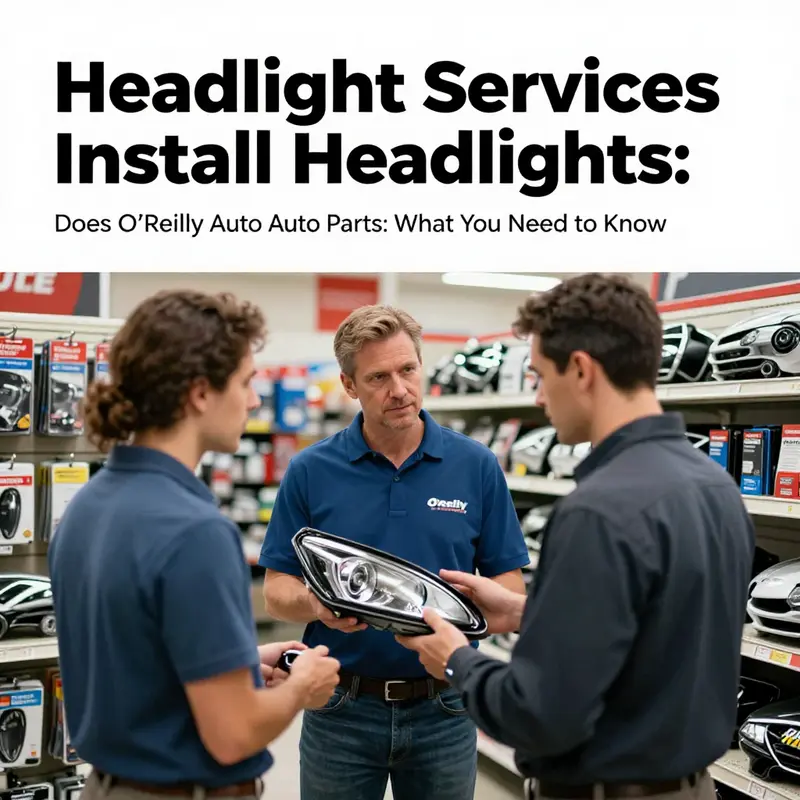 Customers exploring service offerings at O’Reilly Auto Parts.