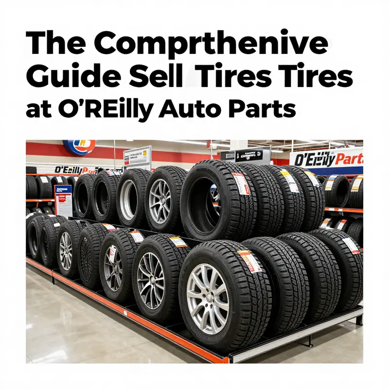 A comprehensive selection of tires available at O’Reilly Auto Parts, catering to various vehicle models.