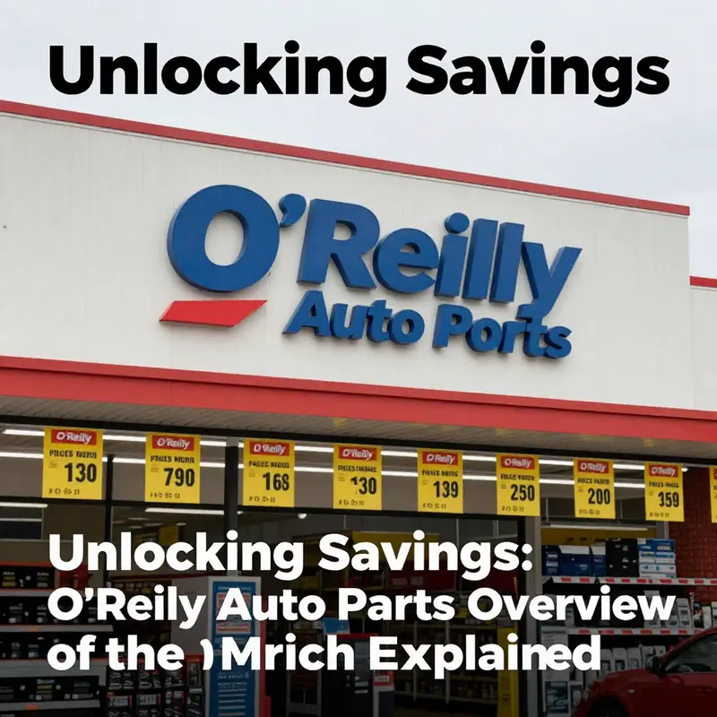 An overview of O’Reilly Auto Parts’ price match policy highlighting their commitment to competitive pricing.