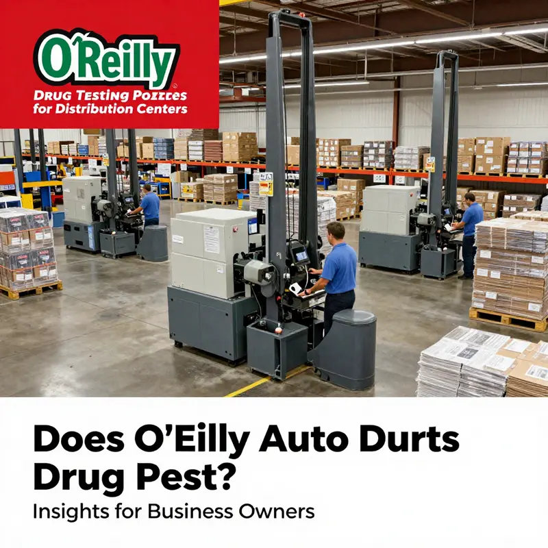 Employees at a retail location provide customer service, reflecting O’Reilly’s no-drug-test policy.
