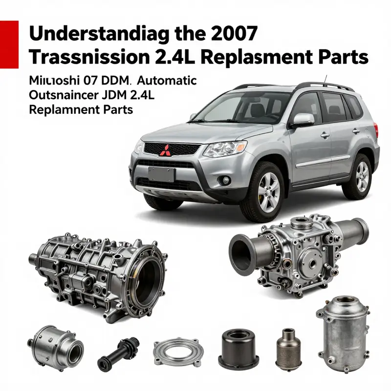 Specifications of the 2007 Mitsubishi Outlander 2.4L Automatic Transmission.