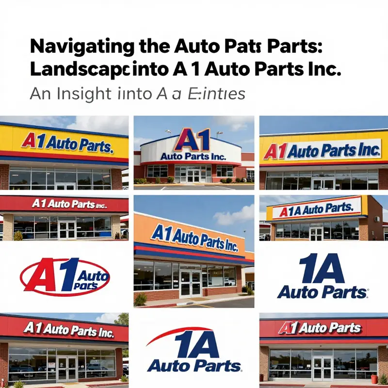 A visual comparison of A 1 Auto Parts Inc. and its industry counterparts, illustrating similarities and differences.