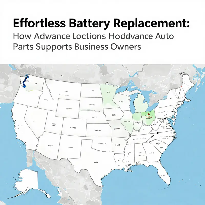 A mechanic conducting a battery test for a customer, showcasing the service offered by Advance Auto Parts.