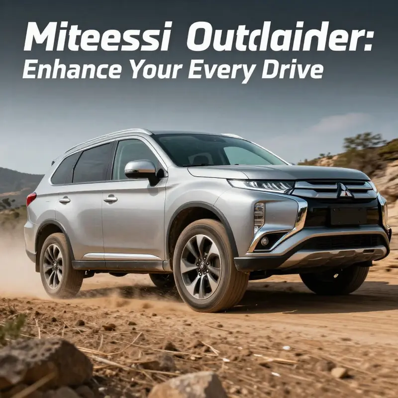 Various Mitsubishi Outlander wheels highlighting different sizes and compatibility options.