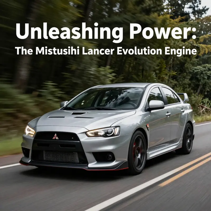 The Mitsubishi Lancer Evolution X demonstrating its superior performance and agility.