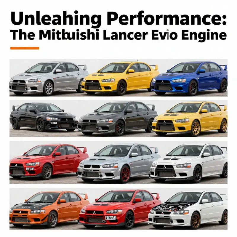 Innovative design of the 4G63 engine as a testament to Mitsubishi’s engineering prowess.