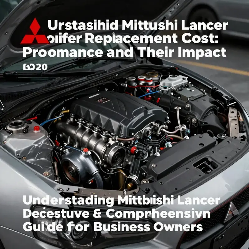 Comparative analysis of Mitsubishi Lancer engine assembly prices.