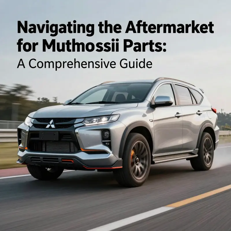 Overview of the growing global aftermarket for Mitsubishi parts, showcasing market statistics and key regions.