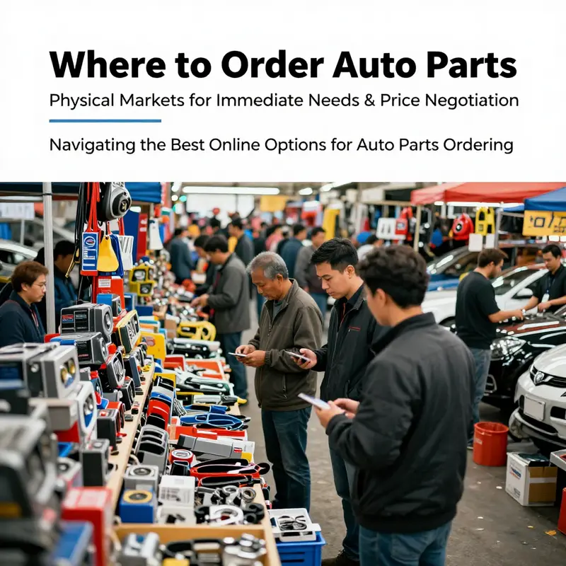 Exploring online marketplaces for convenient access to a wide range of auto parts.