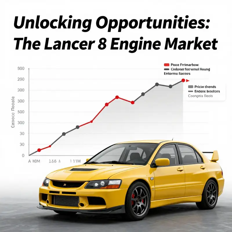 Overview of Lancer Evo 8 engine offerings in the market.