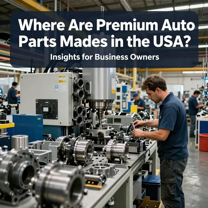A map showcasing the primary states in the USA where premium auto parts are manufactured.