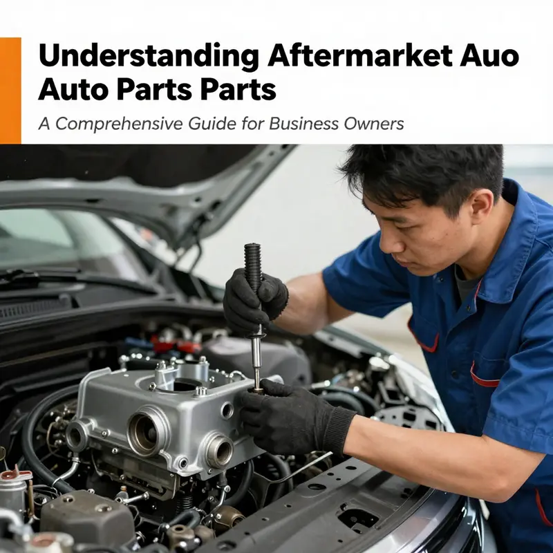 A variety of aftermarket auto parts illustrating their diverse applications in vehicle enhancement and repair.