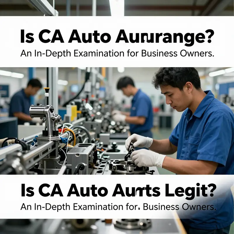 Evaluating the legitimacy of CA Auto Parts through a visual representation of automotive parts.