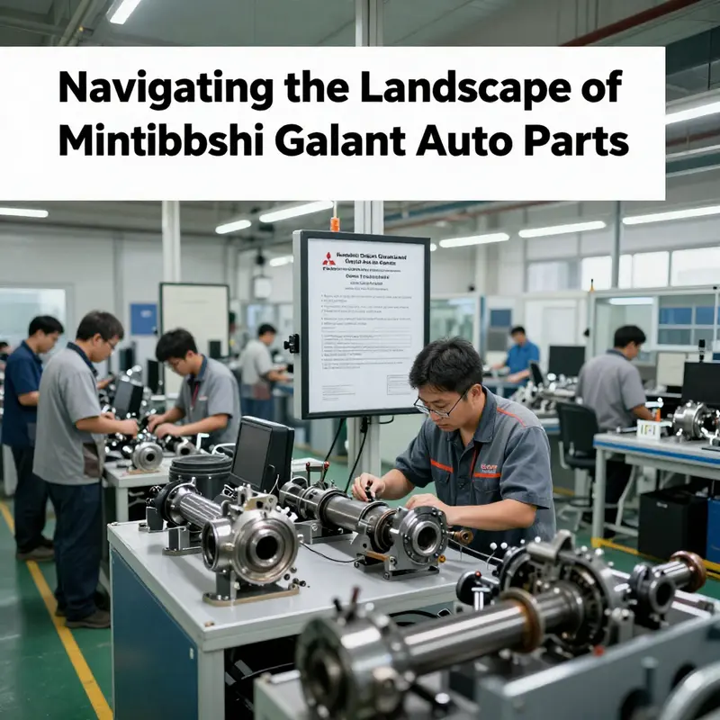 Insight into the interconnected supply chain for Mitsubishi Galant auto parts, showcasing key suppliers and logistics.