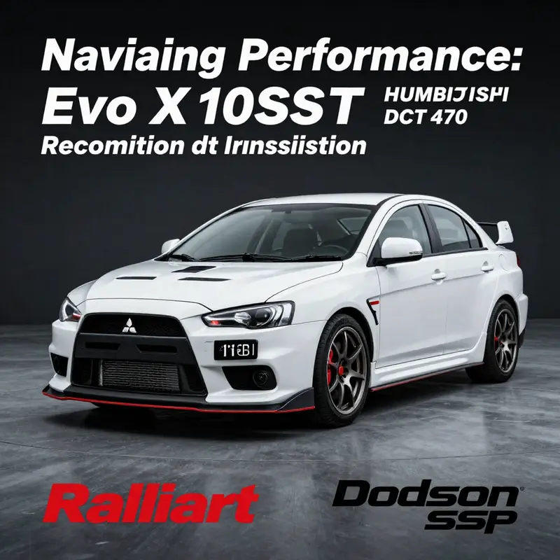 Overview of the Mitsubishi Evo X 10 SST DCT470 reconditioned gearbox, highlighting its engineering excellence.