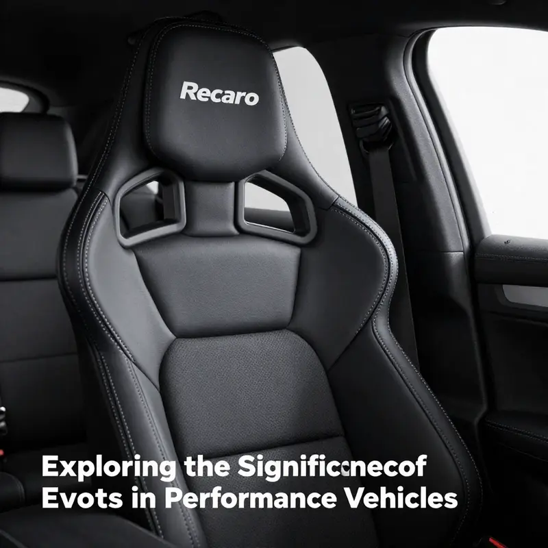 Recaro Evo 8 seats integrated into a performance vehicle’s interior, emphasizing their popularity.