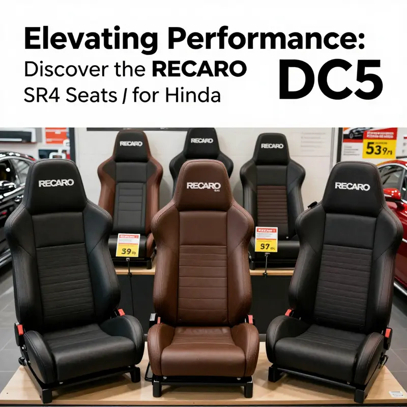 The RECARO SR4 seat showcasing its performance-oriented features in the Honda Civic DC5.