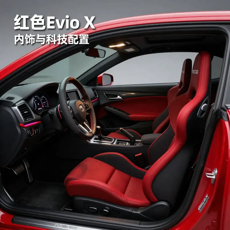 红色 Evo X,限量版的典范,镶嵌于壮丽自然中,体现其独特的收藏价值。