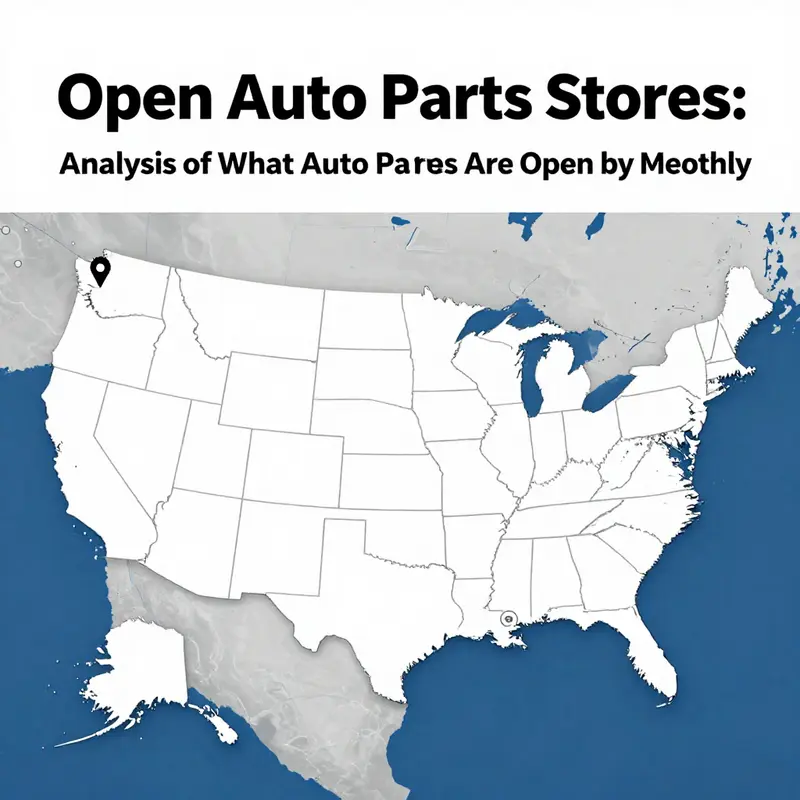 A vibrant auto parts store showcasing a range of products available to business owners.