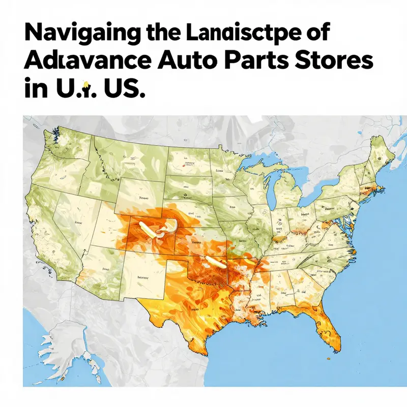 Advance Auto Parts store showcasing extensive inventory available to customers.