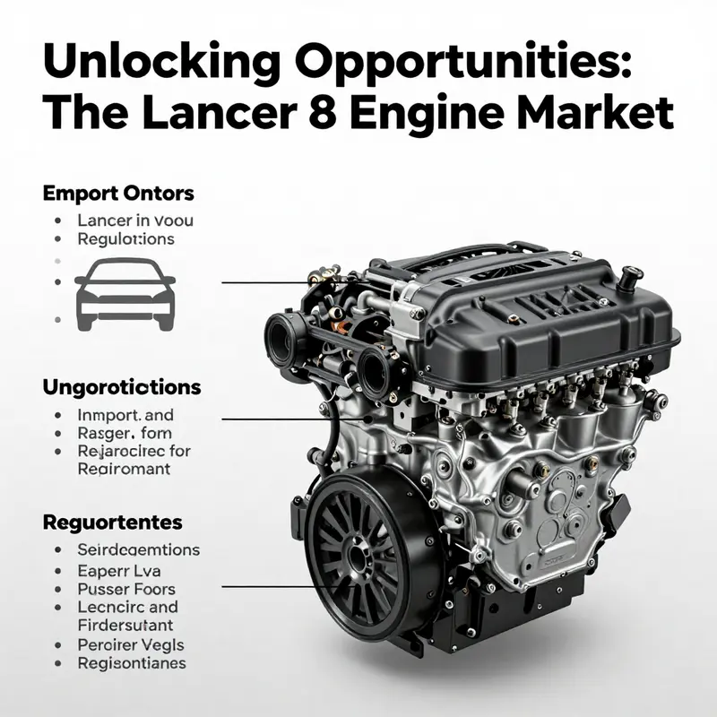 Overview of Lancer Evo 8 engine offerings in the market.