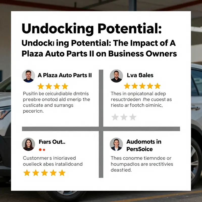 An overview of customer feedback and reputation metrics for A Plaza Auto Parts II.