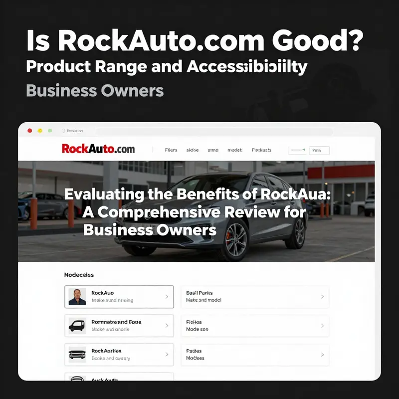High-quality auto parts supplied by RockAuto, demonstrating the brand’s commitment to quality and reliability.