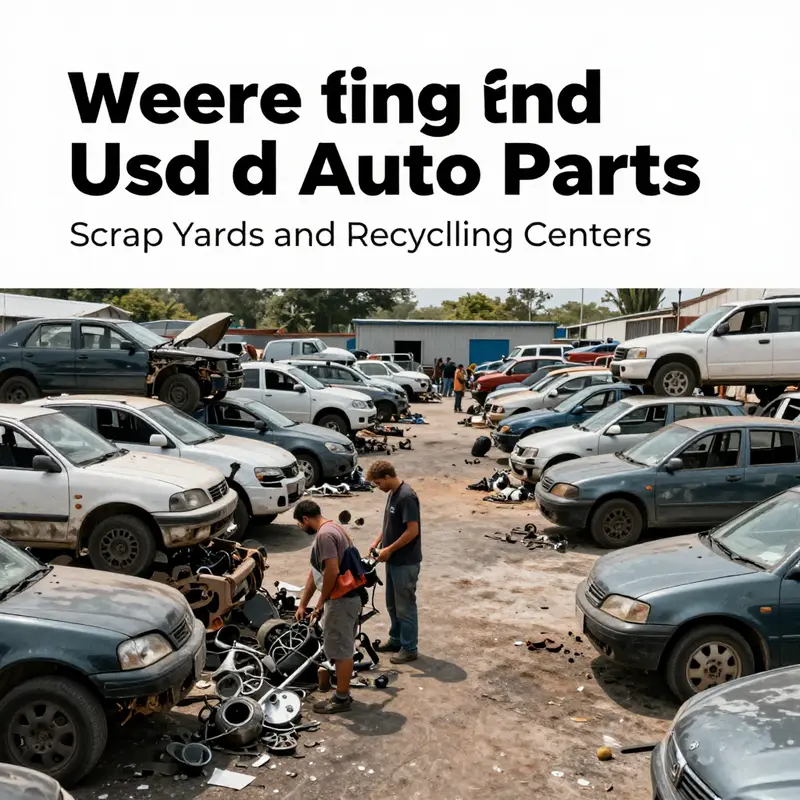 An online marketplace showcasing various used auto parts, ideal for businesses seeking variety and convenience.