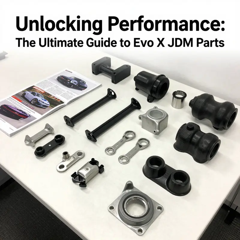 Genuine Mitsubishi OEM parts ready for installation, highlighting their quality and performance-enhancing capabilities.