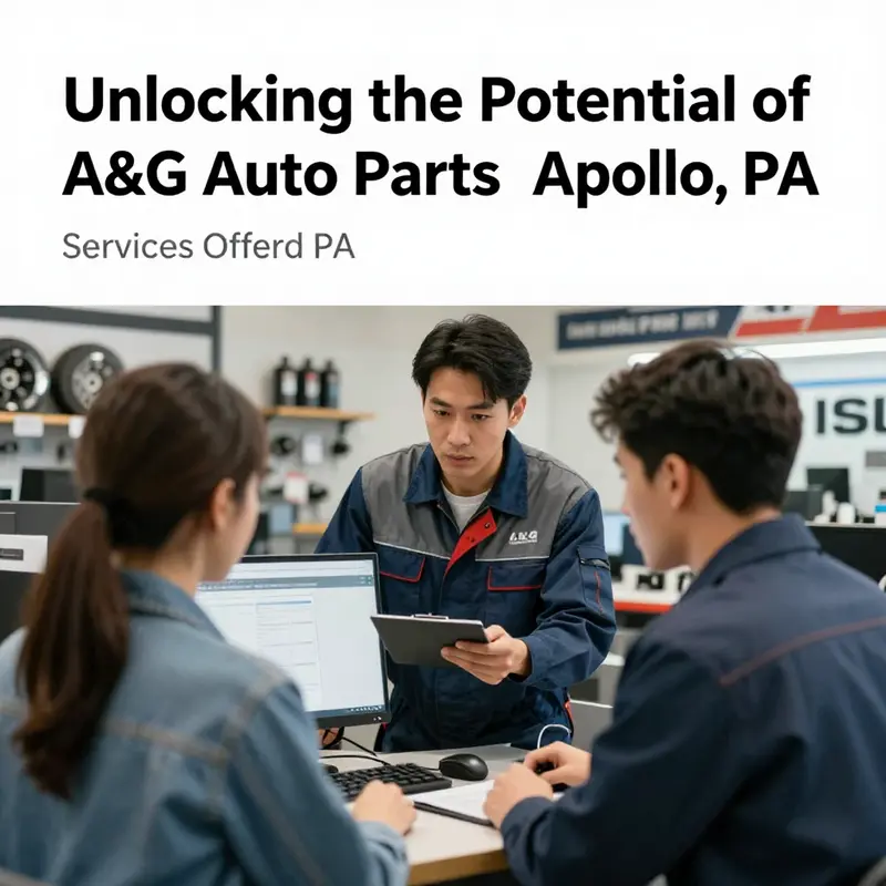 A view of A&G Auto Parts showcasing their extensive range of vehicle components.