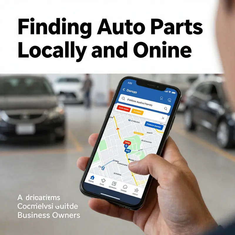 Local auto parts stores provide immediate solutions for business owners searching for quality components.