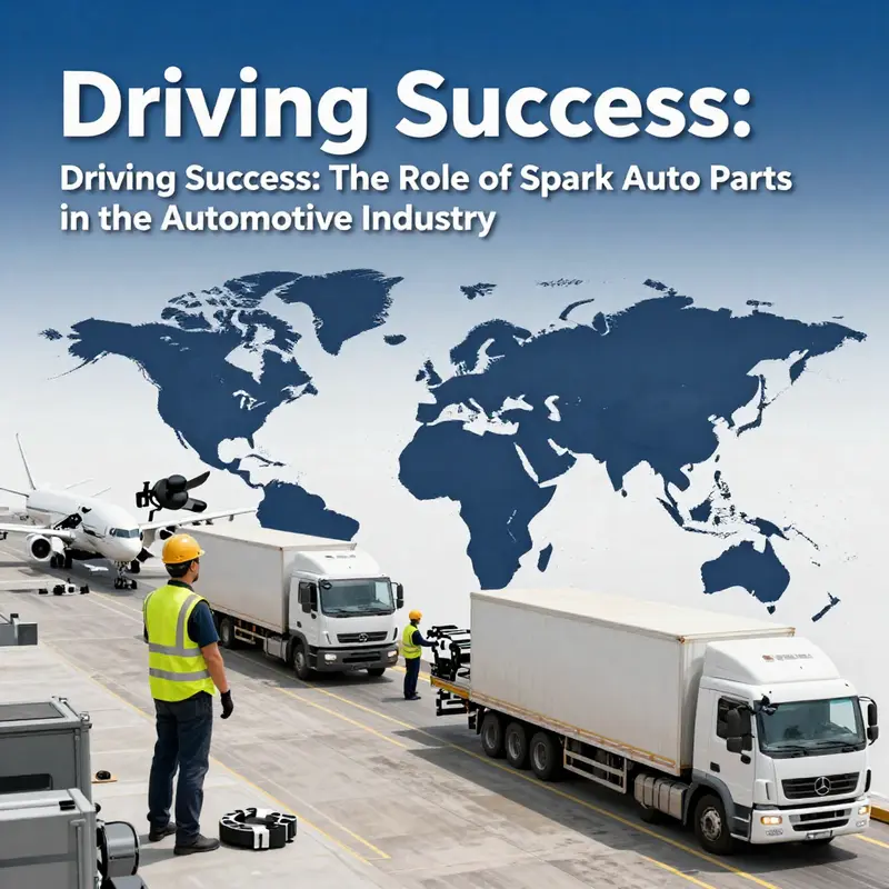 A vibrant retail store highlighting the essential role of Spark Auto Parts in providing diverse automotive components.