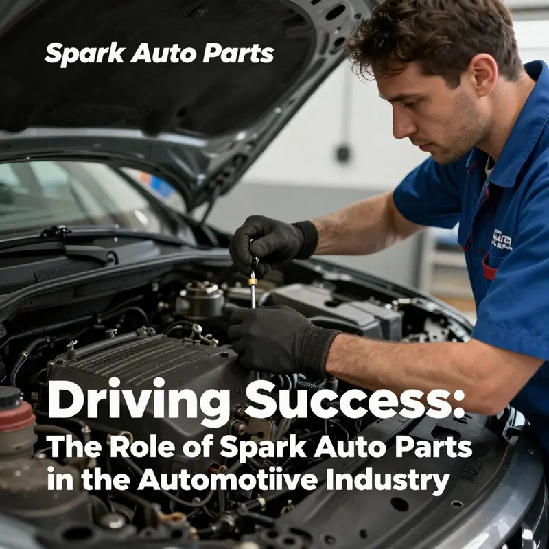 A vibrant retail store highlighting the essential role of Spark Auto Parts in providing diverse automotive components.