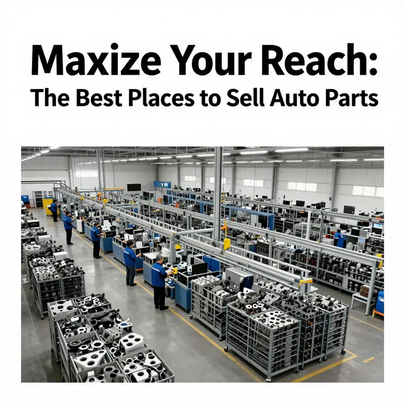 Engaging with a variety of online marketplaces enhances accessibility for auto part sales.