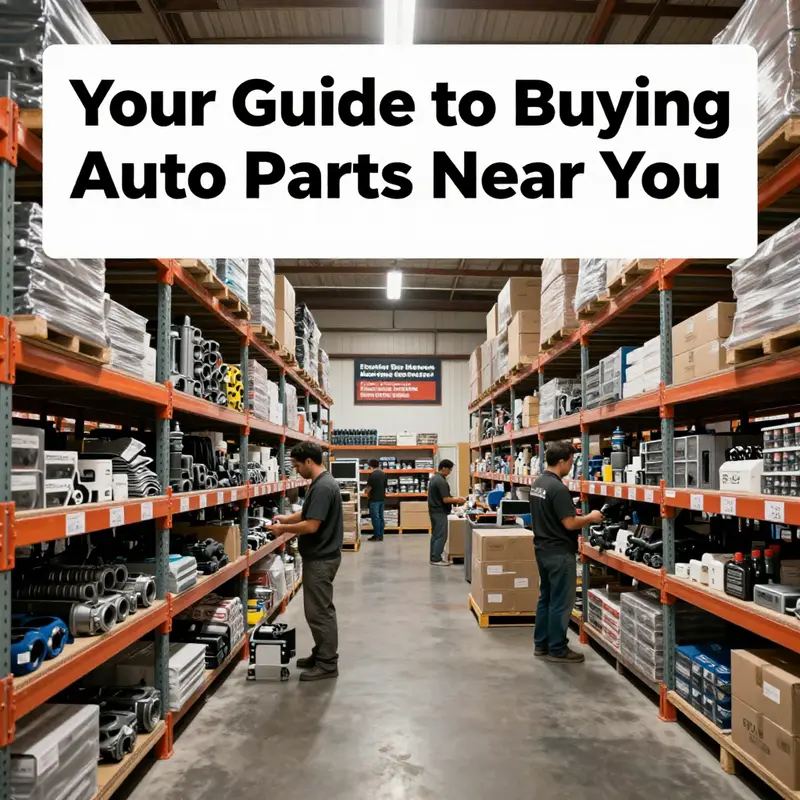 A busy local auto parts store, a go-to place for quick parts access.