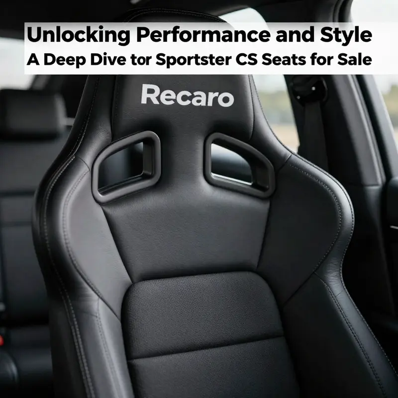 Overview of available Recaro Sportster CS seats for sale, showcasing pricing options.